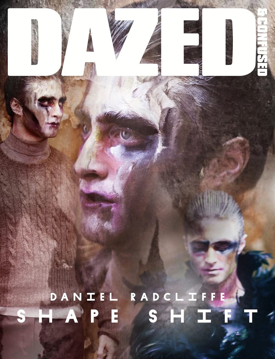 Dazed & Confused cover, Nov 2010: Daniel Radcliffe, Shape Shift