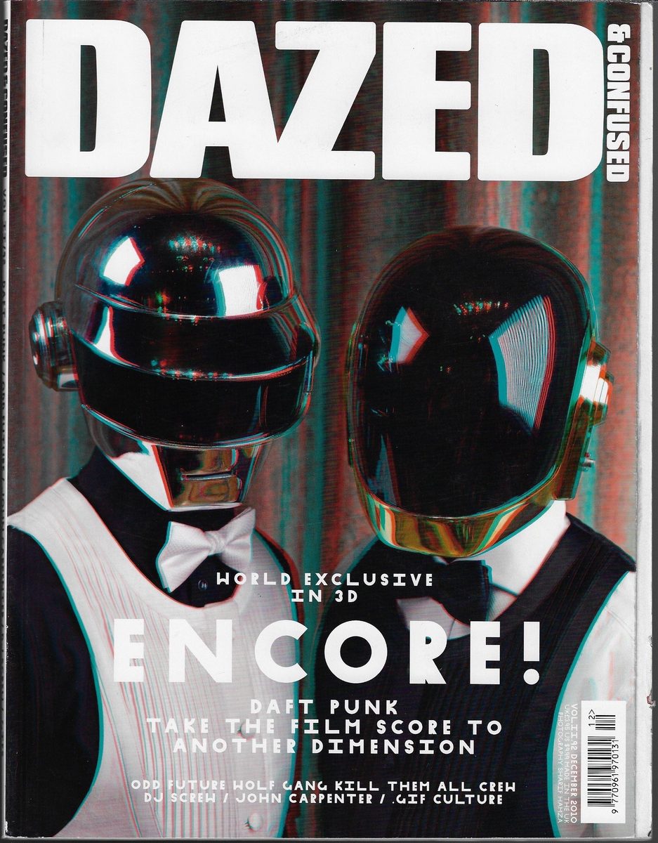 Dazed & Confused cover, Dec 2010: Daft Punk, Encore!