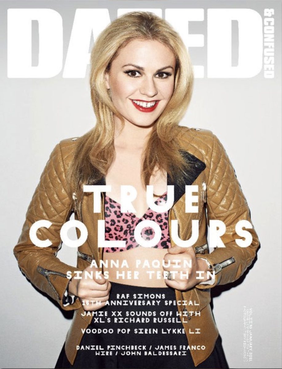 Dazed & Confused cover, Jan 2011: Anna Paquin
