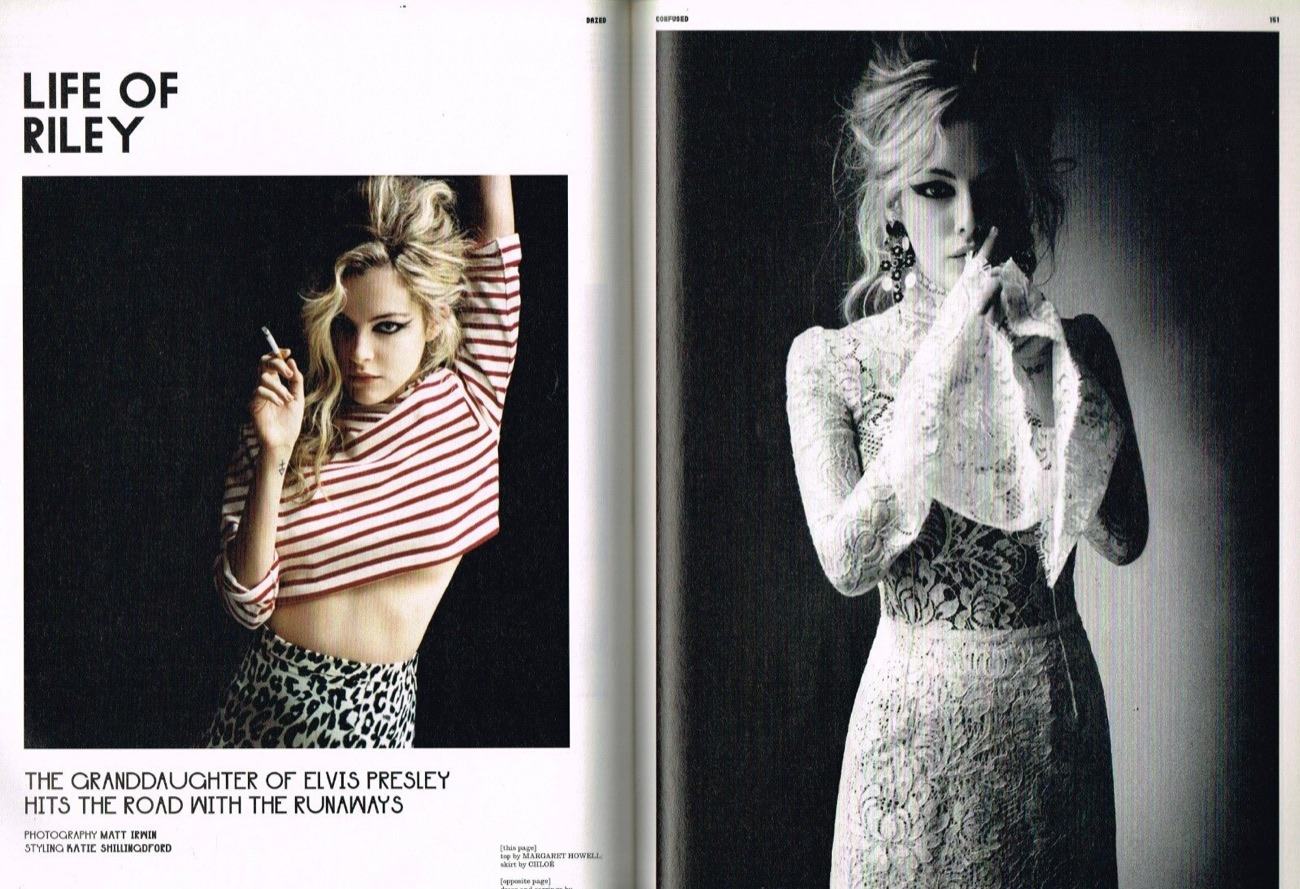 Dazed & Confused spread, Apr 2010: Life of Riley