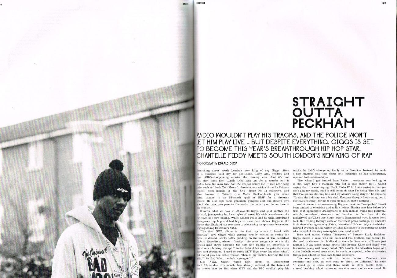 Dazed & Confused spread, Apr 2010: Straight Outta Peckham
